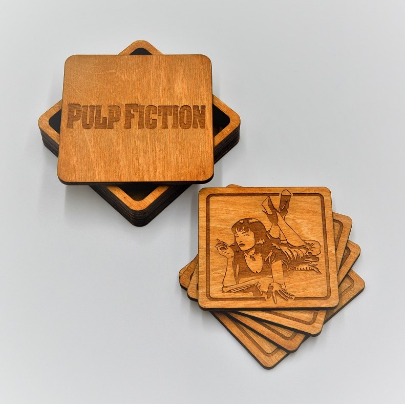 P. Fiction Coasters