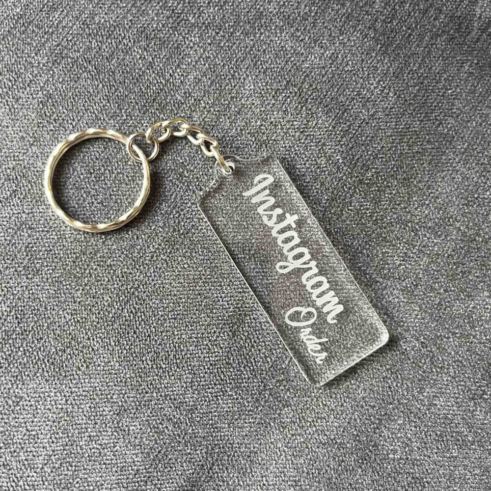 Instagram Order Keychain