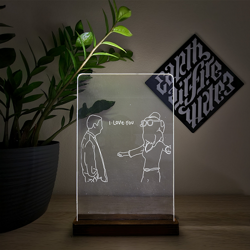 I love you - Led Lamp